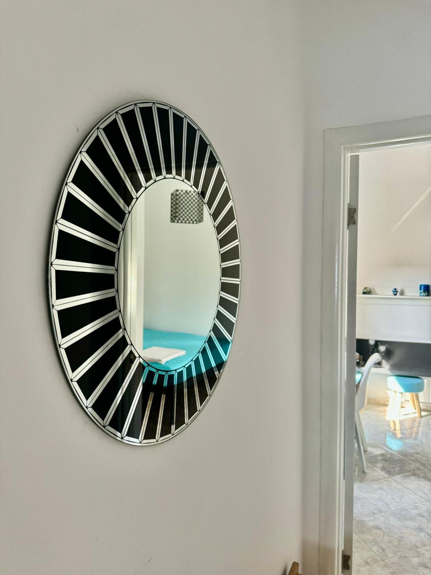 Comfy Blue Sarande Apartment ภายนอก รูปภาพ