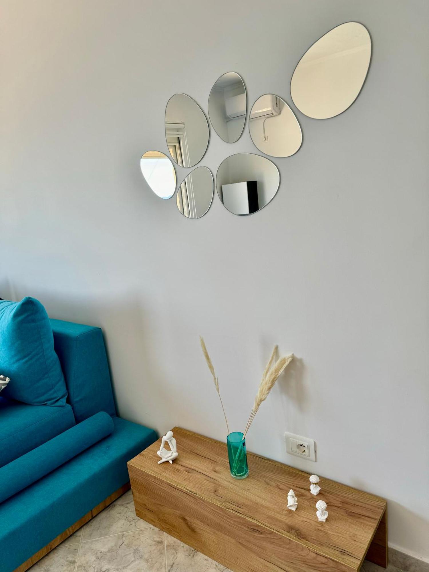 Comfy Blue Sarande Apartment ภายนอก รูปภาพ